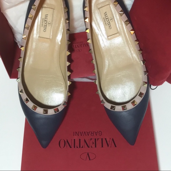 ❌Traded❌Valentino Garavani Rockstud Navy - Picture 3 of 8